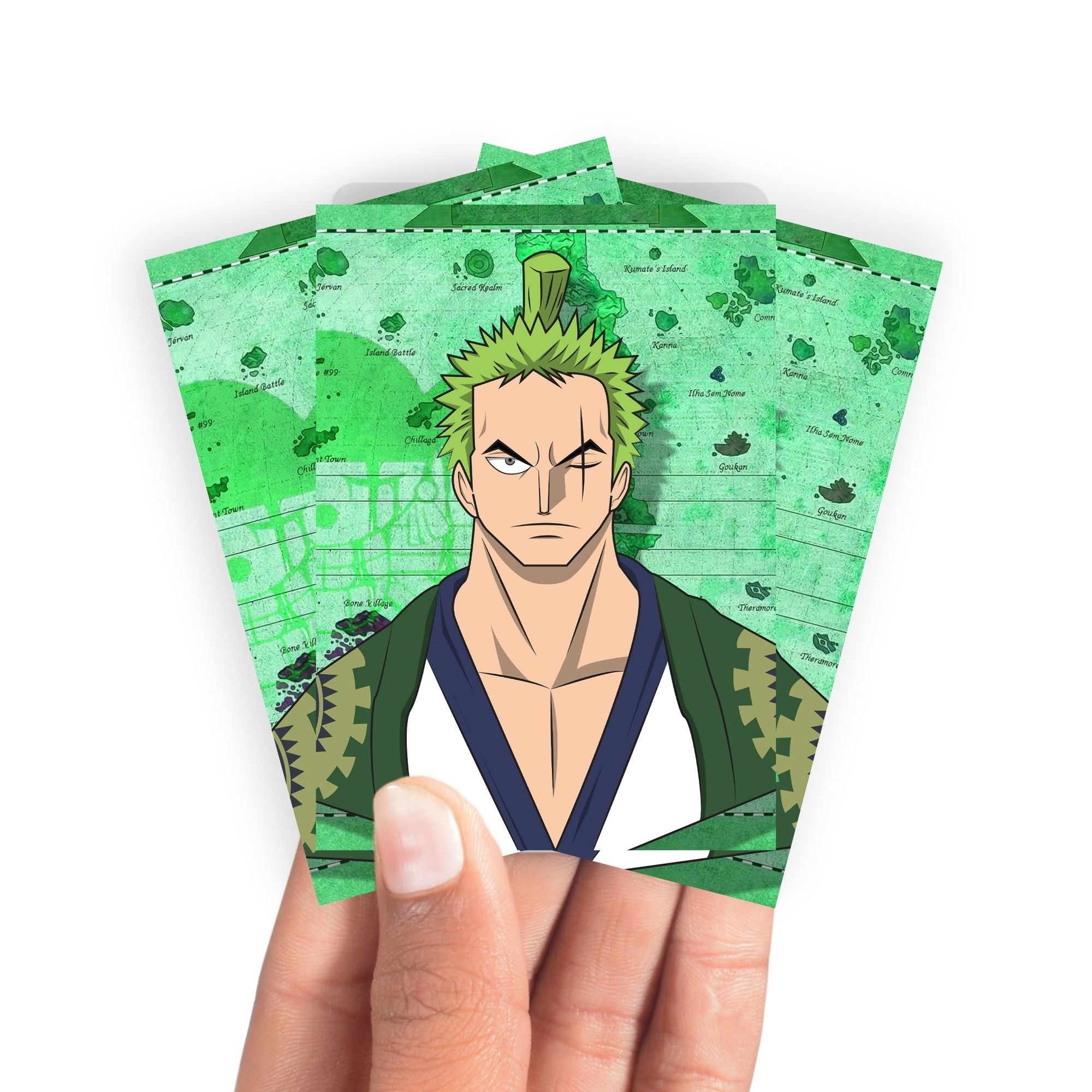 Manches de protection pour cartes Roronoa Zoro