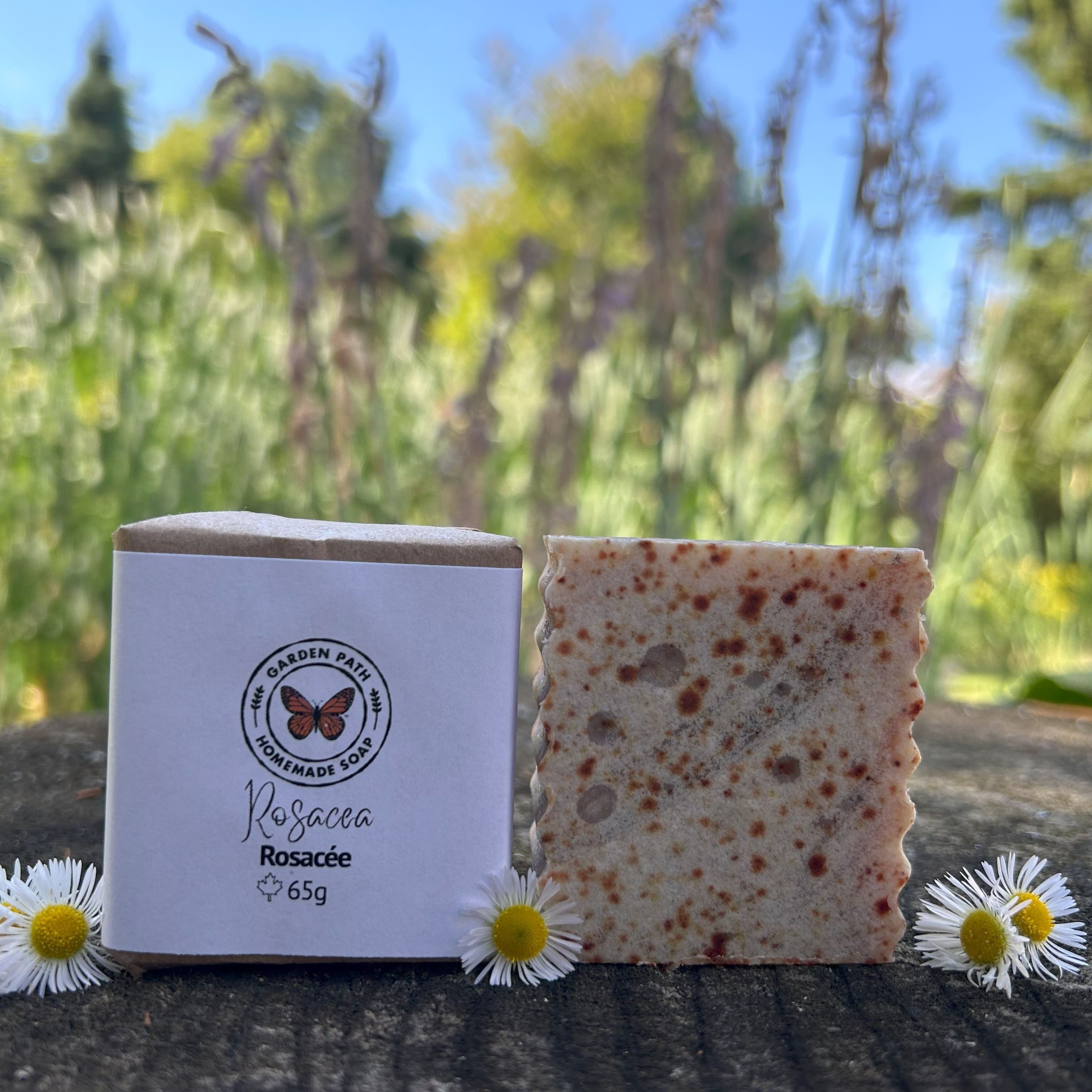 Facial Bar Soap - Rosacea | 100% Natural Anti-Inflammatory Ingredients