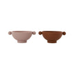 Tiny Inka Bowl - Set of 2 - Caramel / Rose