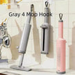 Rotatable Self-Squeeze Mini Mop With Crevice Brush Hand Wash-Free Flat Squeeze Mop With 2 Reusable Microfiber Pads, Microfiber Mop For Wet Dry Use Self Wringing Flat Mop For Floor Cleaning