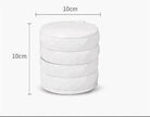 Rotating Multi layer Flannel Belt Mirror Jewelry Box