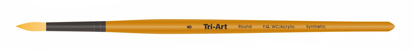 Tri-Art Artist Brushes - Short Synthetic - WC/Acryl - Round - 8