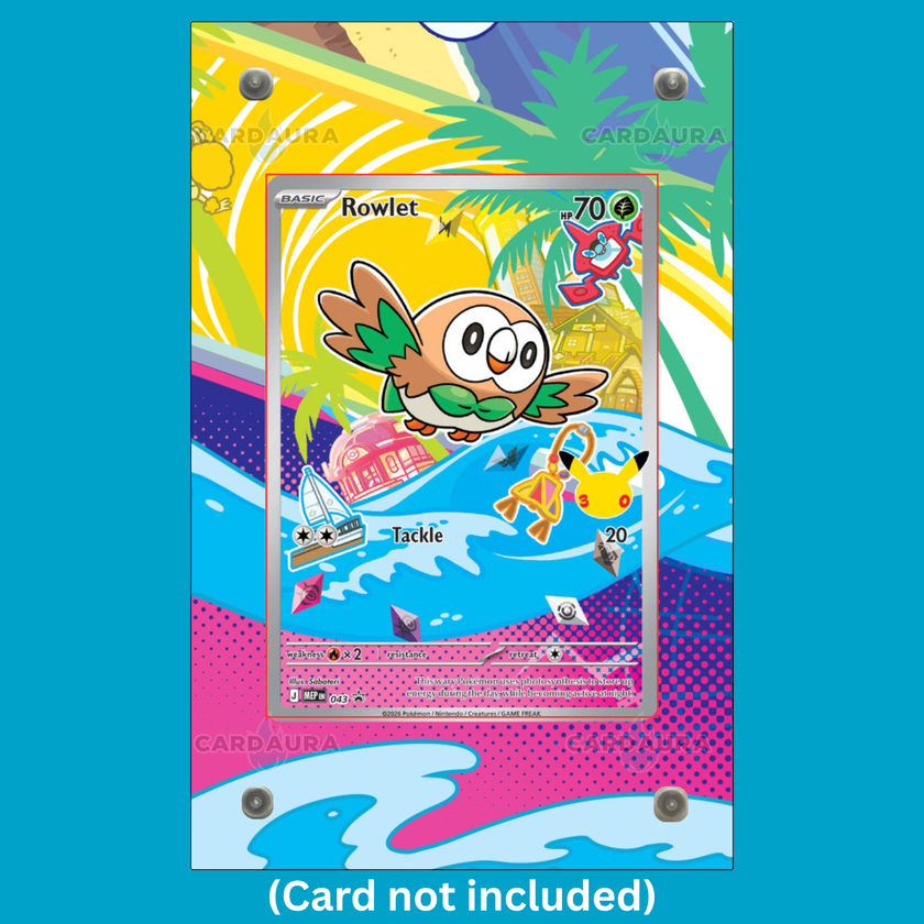 Rowlet First Partner 043 (Ungraded) Display Case