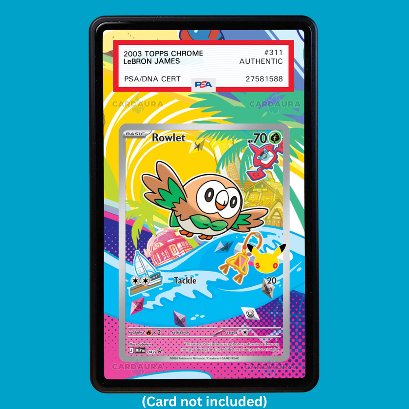 Rowlet First Partner 043 (Graded) Display Case