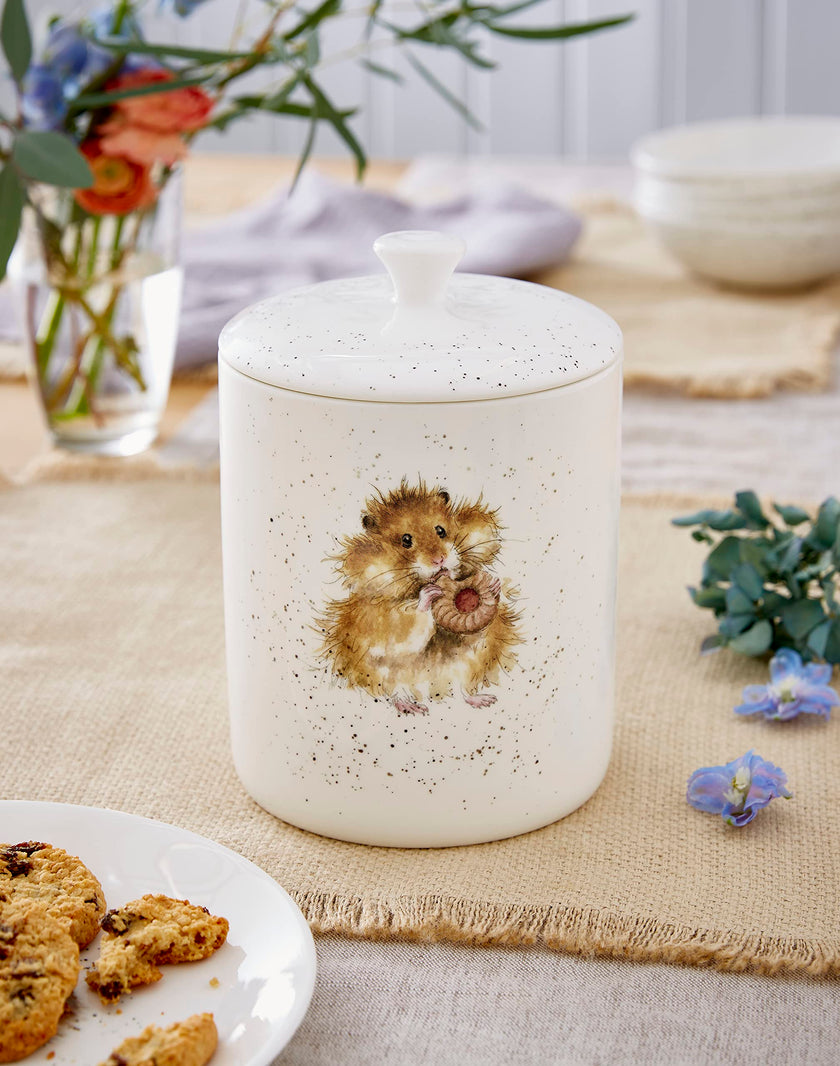 Royal Worcester - BISCUIT BARREL (HAMPSTER)