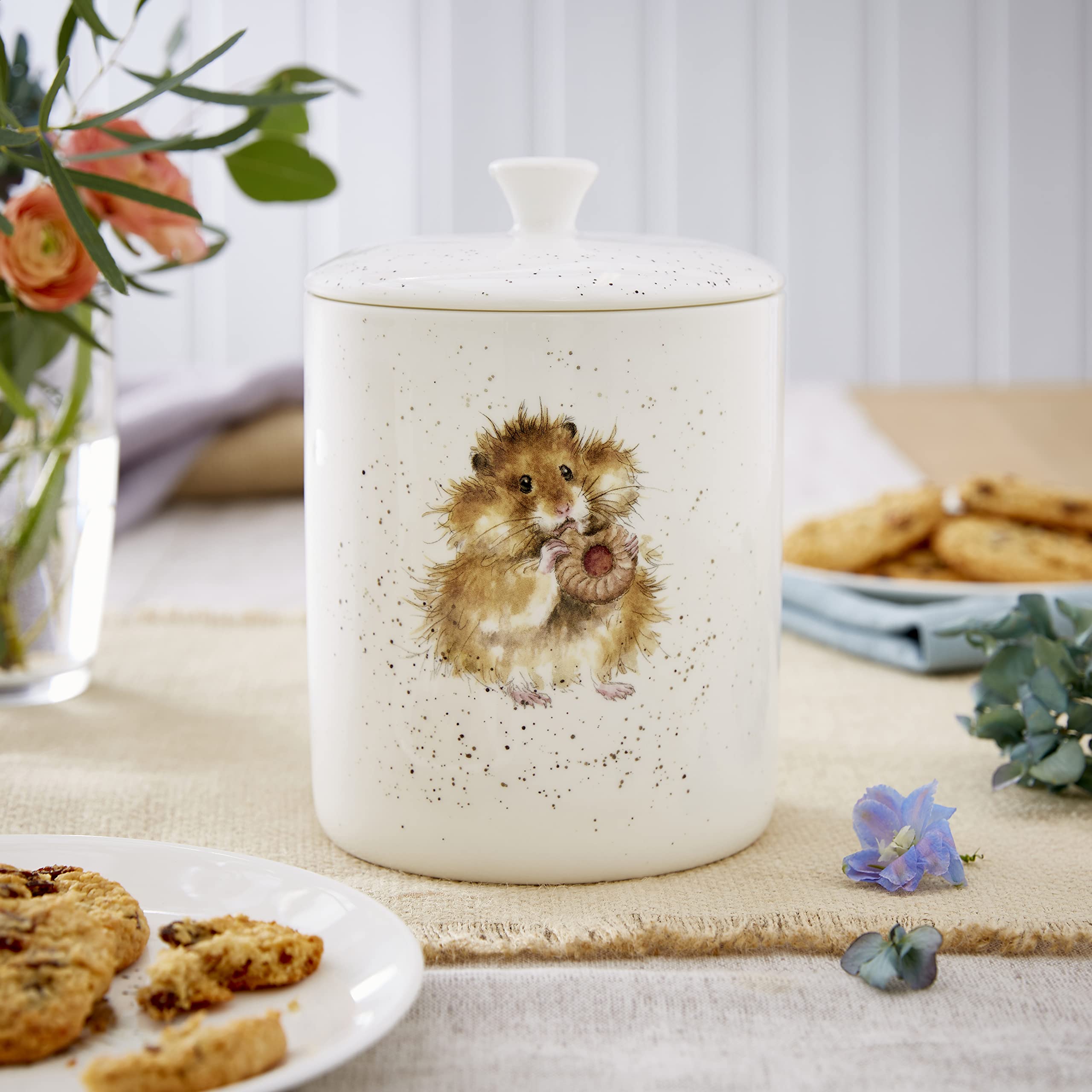 Royal Worcester - BISCUIT BARREL (HAMPSTER)