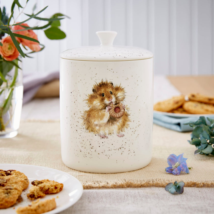 Royal Worcester - BISCUIT BARREL (HAMPSTER)