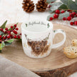 Royal Worcester - WRENDALE MUG 11OZ -HIGHLAND STAR (COW)