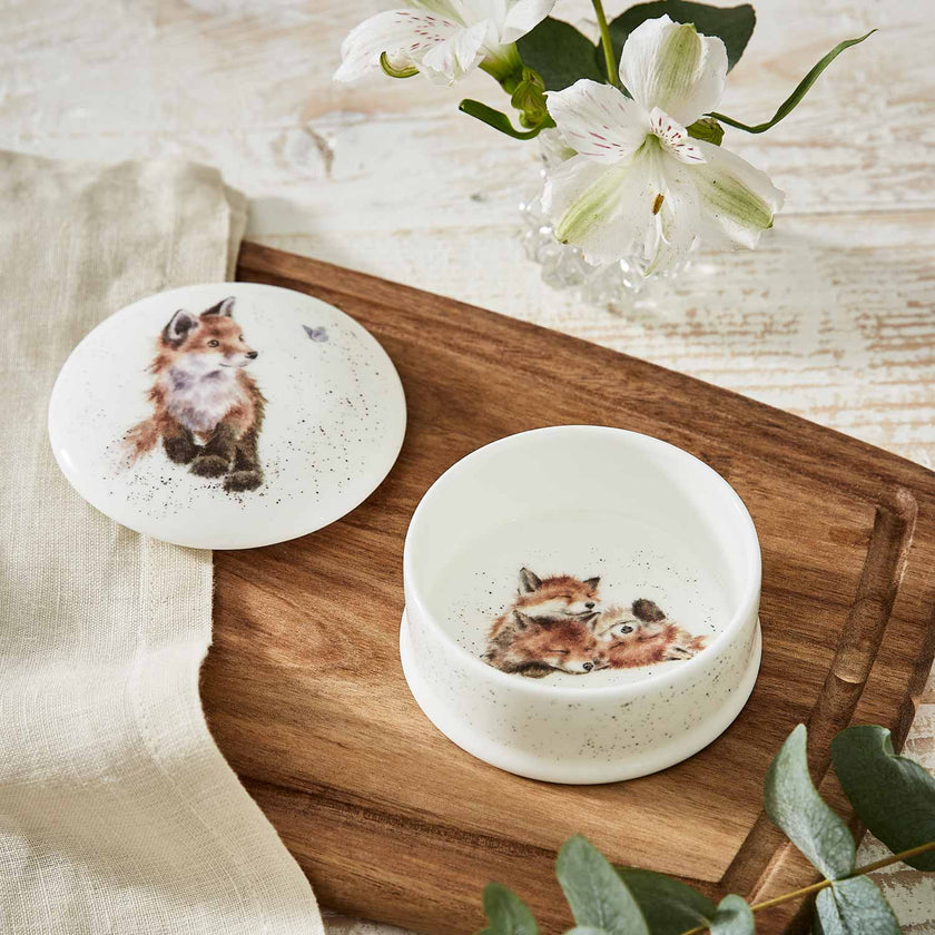 Royal Worcester - Wrendale Designs Fox Lidded Box