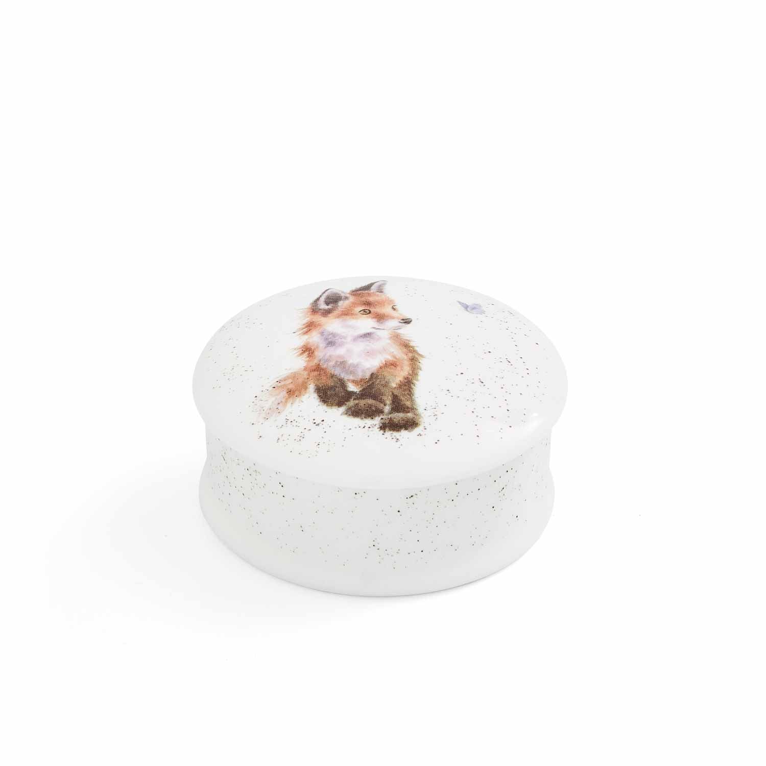 Royal Worcester - Wrendale Designs Fox Lidded Box