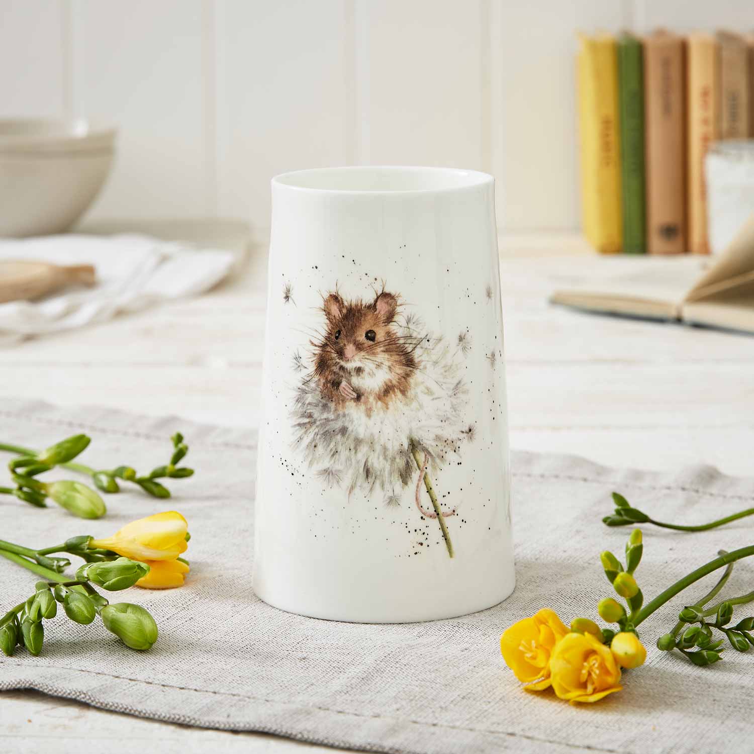 Royal Worcester - Wrendale Vase - 6.75