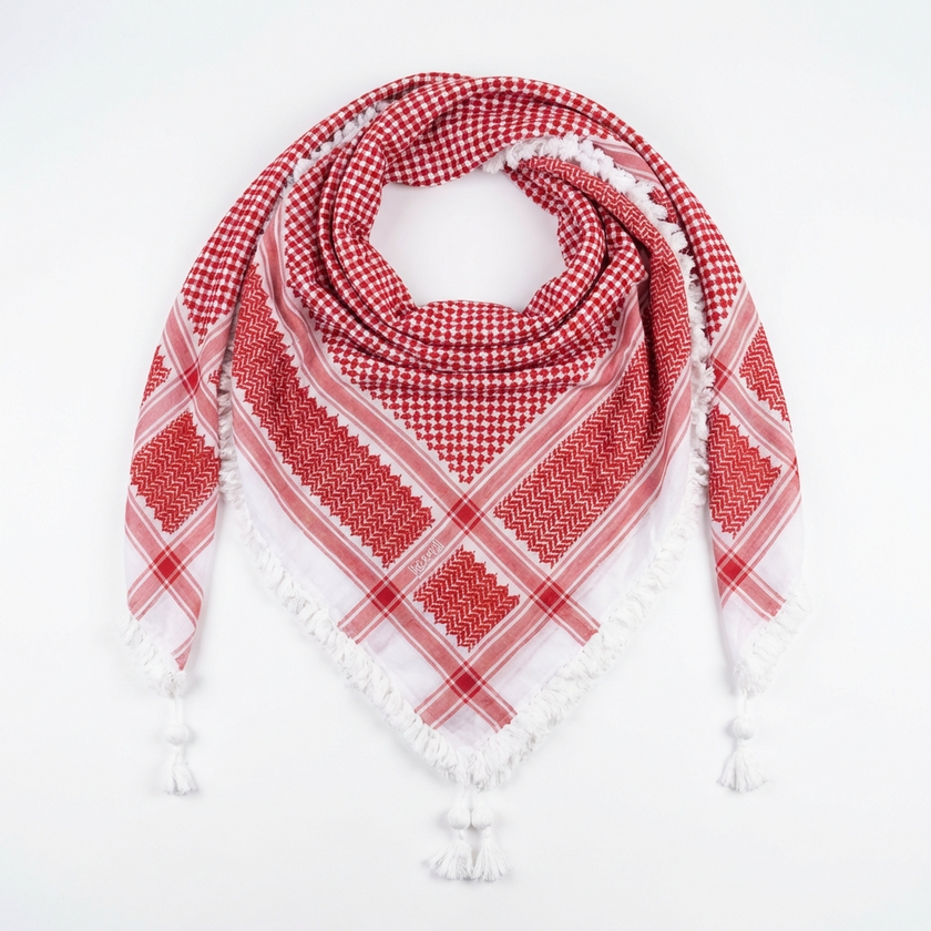 Royal Shemagh (Keffiyeh) | Handmade Tassels