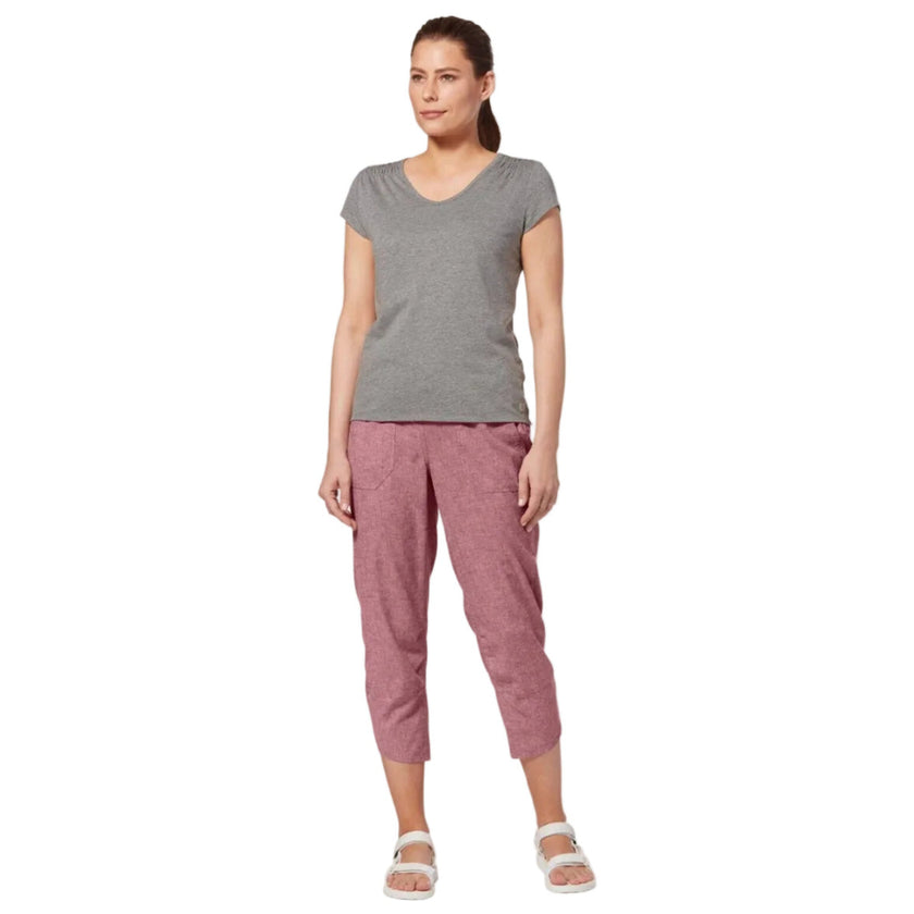 Royal Robbins Women's Slub Canvas Capri Outdoor Pants, Size: 8