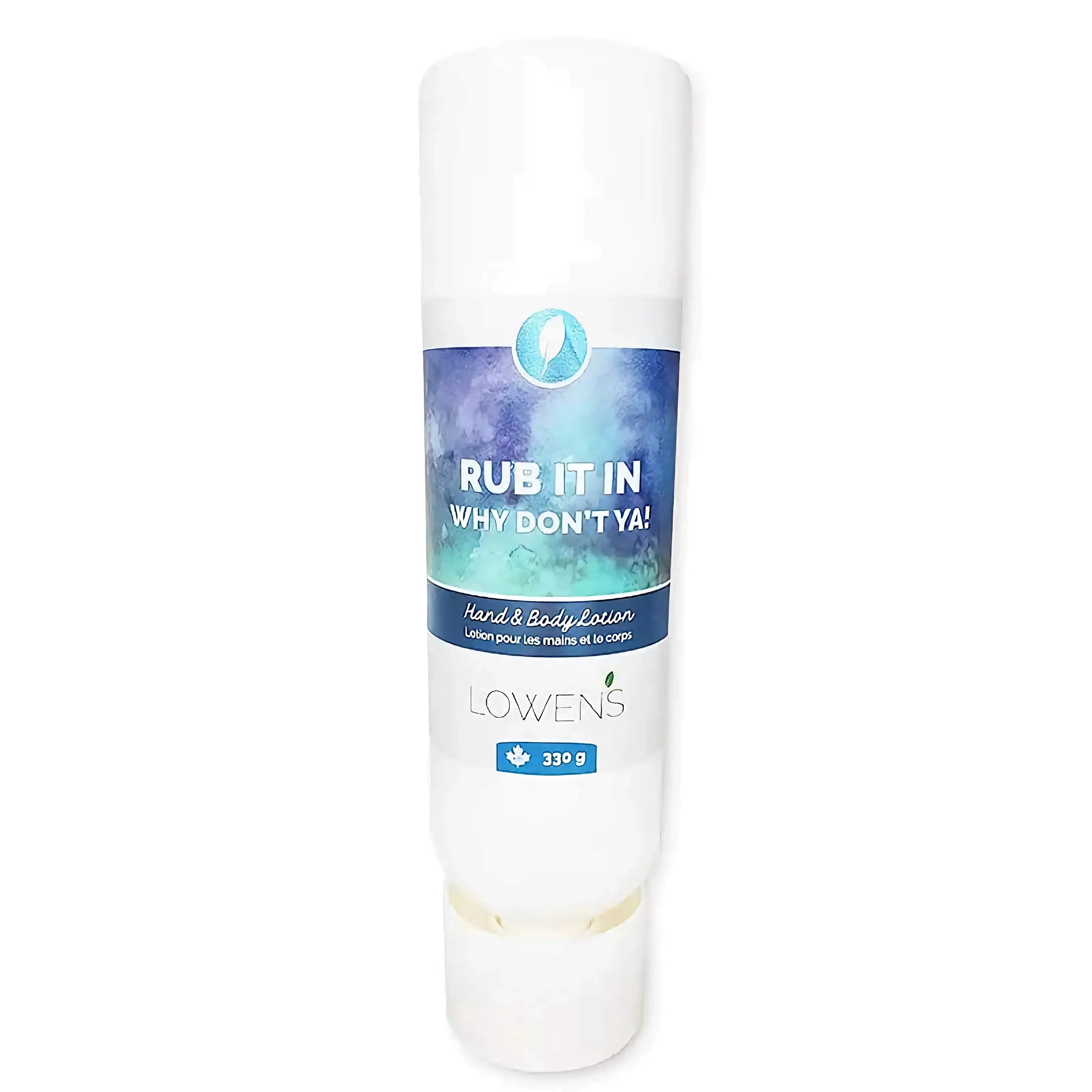 Rub it in Why Don’t Ya! Pharmacist Formulated Hand and Body Lotion