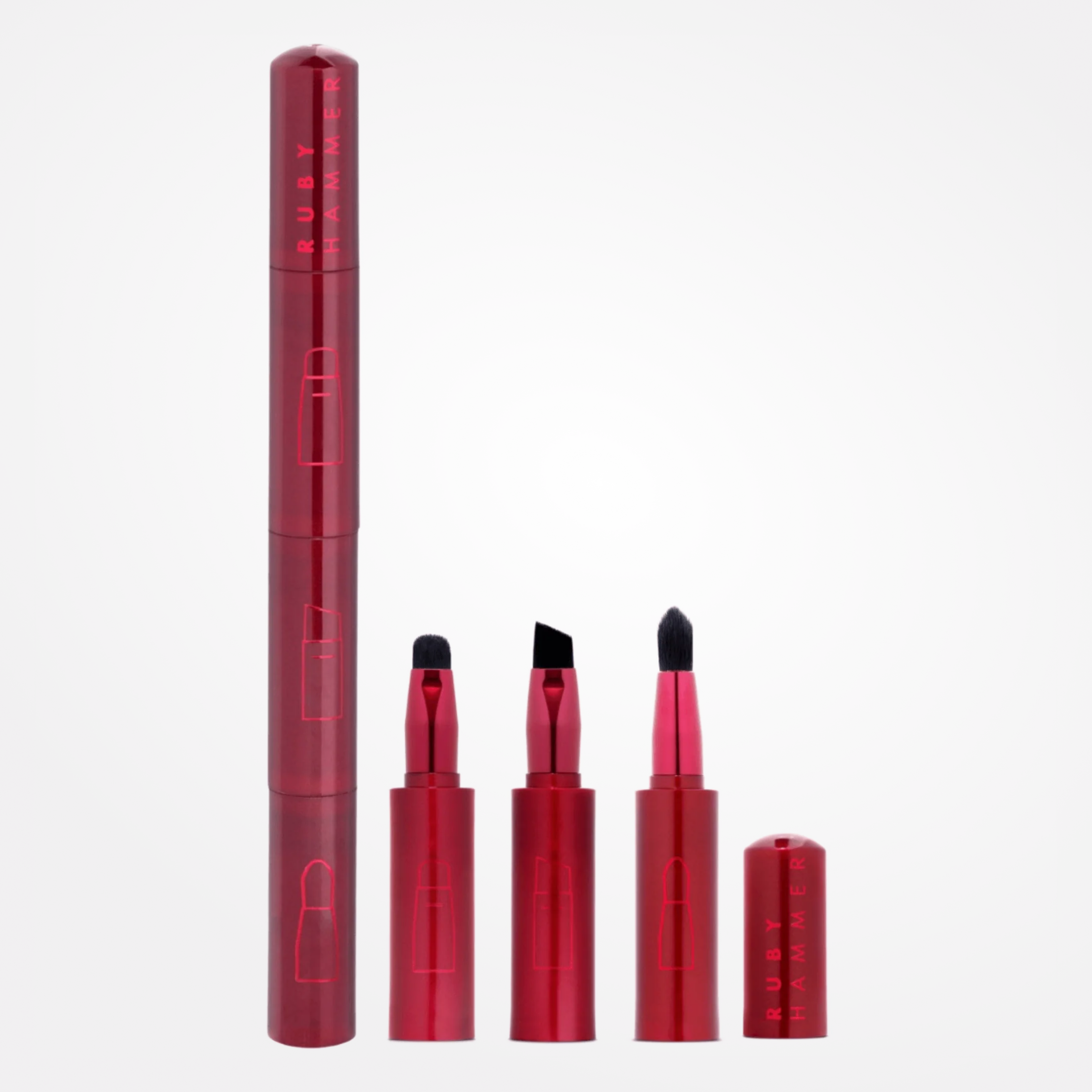 Ruby Hammer 01 Magnetic Brush Set