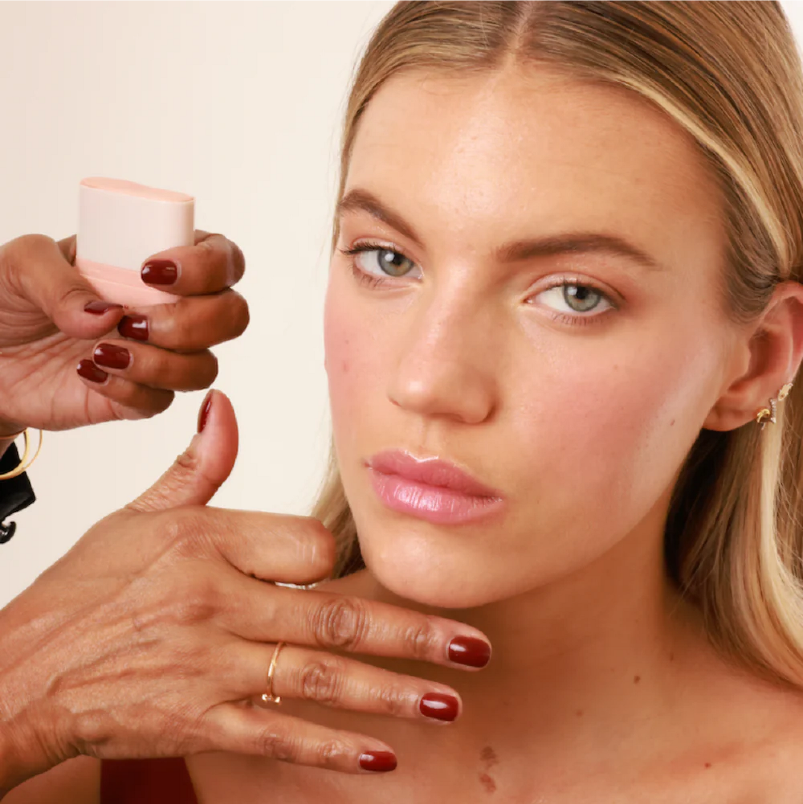 Ruby Hammer Cheek Colour Red