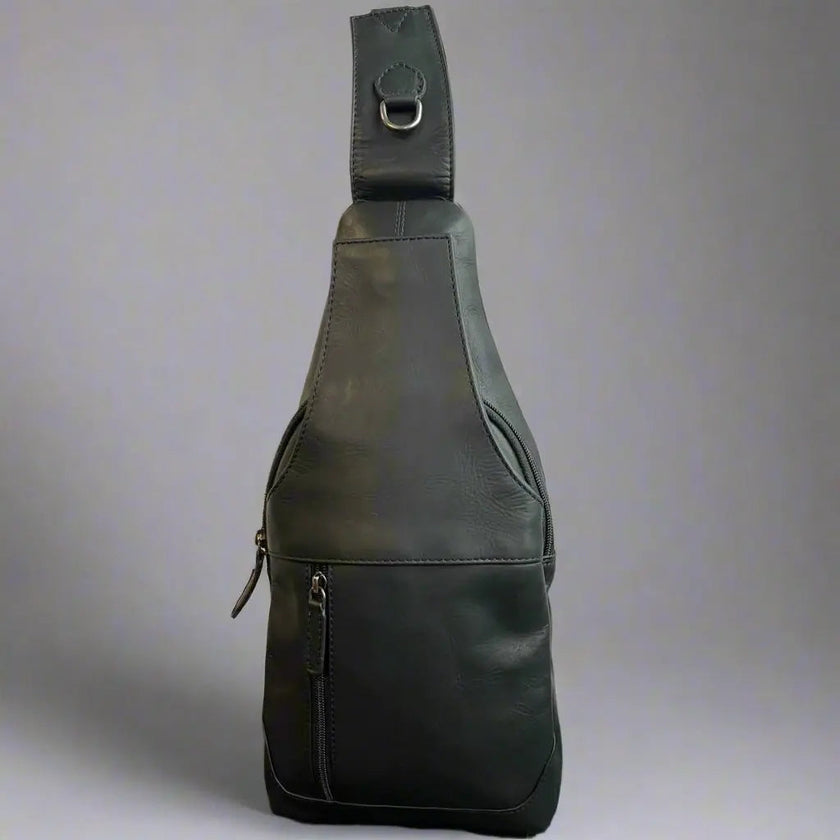 Rugged Earth Full Grain Sling Bag Backpack