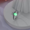925 Sterling Silver Luminous Firefly Ring