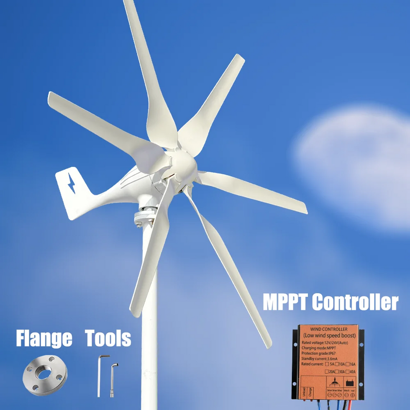2000W 3000W Wind Turbine Generator System Kit Electric Generator