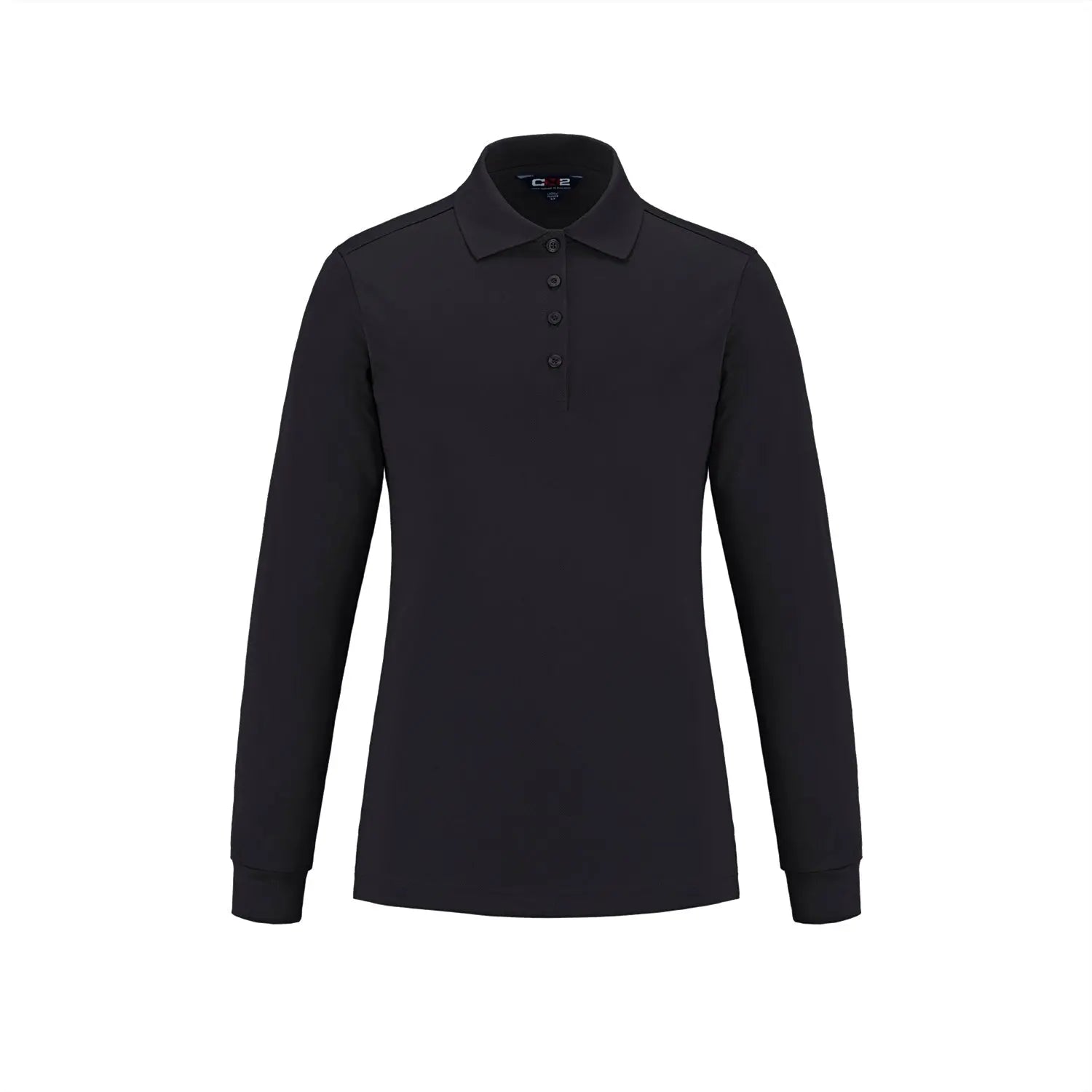 Birdie -Ladies Long Sleeve Pique Mesh Polo