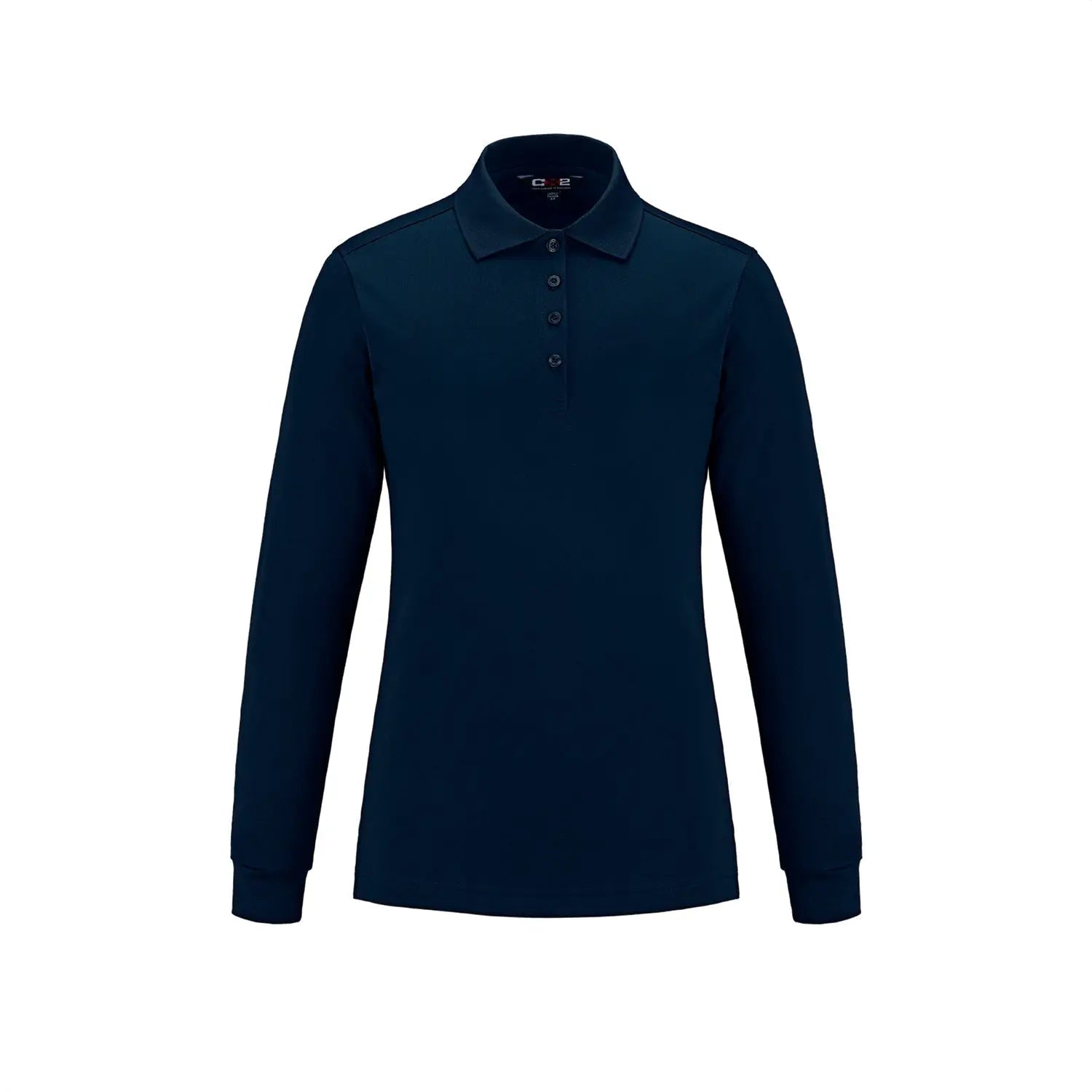 Birdie -Ladies Long Sleeve Pique Mesh Polo