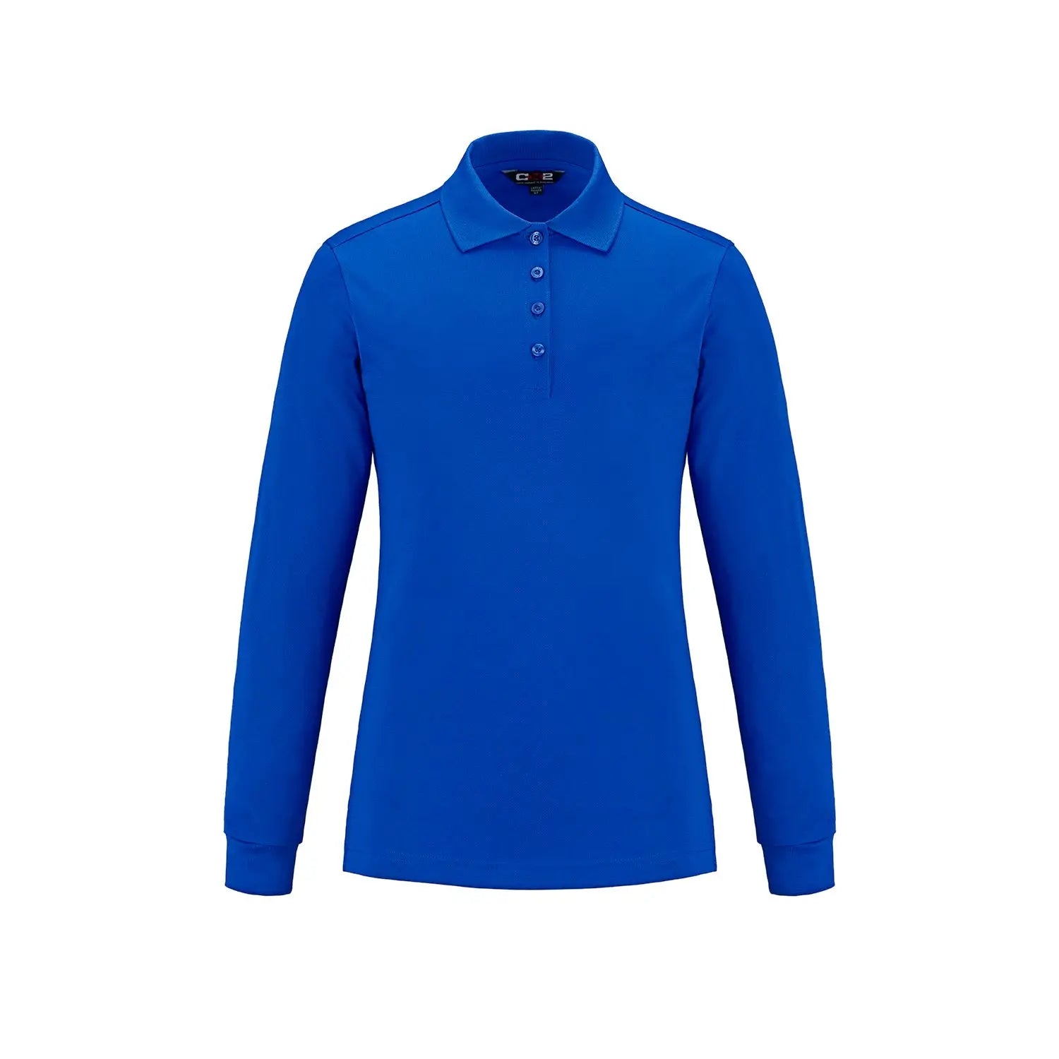 Birdie -Ladies Long Sleeve Pique Mesh Polo