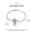 Sterling Silver Snake Chain Bracelet with Rose CZ Clasp
