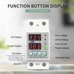 Protection Relay 40-80A 220/230V TOMZN with Din Rail Dual Display