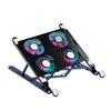 Foldable Laptop Cooling Pad with 4 Fans — Adjustable Notebook Stand for 13–17.3 Inch