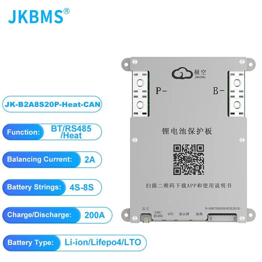 Active Balancer BMS  Lifepo4 Li-Ion Lto Battery