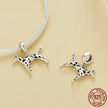 Genuine 925 Sterling Silver Pet Dog Charm For Bracelet - Poodle Dachshund Pendant
