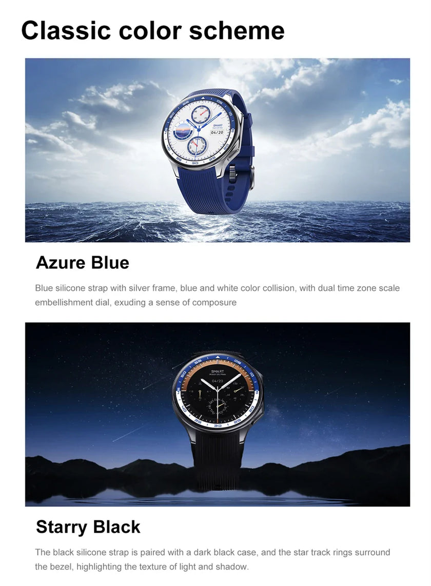 New For HUAWEI IOS Watch X High-End Business Watch 32G Large Memory Album Smartwatch Men Sports Fitness Waterproof Bracelet