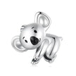 Genuine 925 Sterling Silver Pet Dog Charm For Bracelet - Poodle Dachshund Pendant
