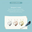 925 Sterling Silver Baby Panda Crystal Necklace | Enamel Cute Animal Charm Chain Link | Women'S Gift - 17.71'' Scn453