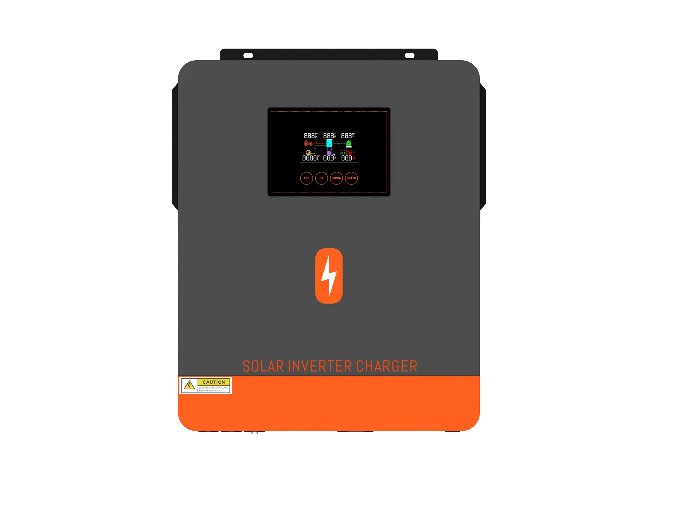 Hybrid Solar Inverter On Grid Inverter - Dual Output with MPPT 120A Solar Charger