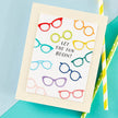 Monster Birthday Sentiments Clear Stamp Set from the Monster Birthday Collection