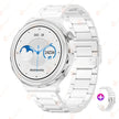 2024 New ECG+PPG SmartWatch Ladies Full Touch Screen Heart Rate Sports Fitness Watch Voice Call Waterproof Smart Watch Women+Box
