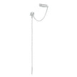 925 Sterling Silver Ear Cuff - Elegant Gold Color Clip Earrings For Women