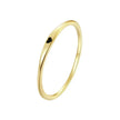 925 Sterling Silver Heart Wedding Band - Symbol Of Love, Stackable Promise Ring In 2 Colors (Size 5-10)