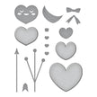 Gnome Drive Hearts for You Etched Dies from the Gnome Drive Collection