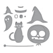 Gnome Drive Halloween Etched Dies from the Gnome Drive Collection