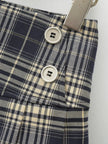Vintage Plaid Mini Skirt – Preppy Y2K Style, Pleated & Flirty