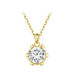 Stunning 1 Carat Moissanite Pendant Necklace | 925 Sterling Silver | Wedding & Bridal Fine Jewelry