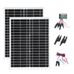 18V photovoltaic rigid solar panel 25W/50W 12v solar panel kit