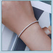 925 Sterling Silver CZ Tennis Bracelet