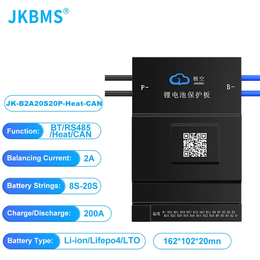 Active Balancer BMS  Lifepo4 Li-Ion Lto Battery