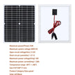 18V photovoltaic rigid solar panel 25W/50W 12v solar panel kit