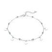 The Modern Geometric 925 Sterling Silver Anklet