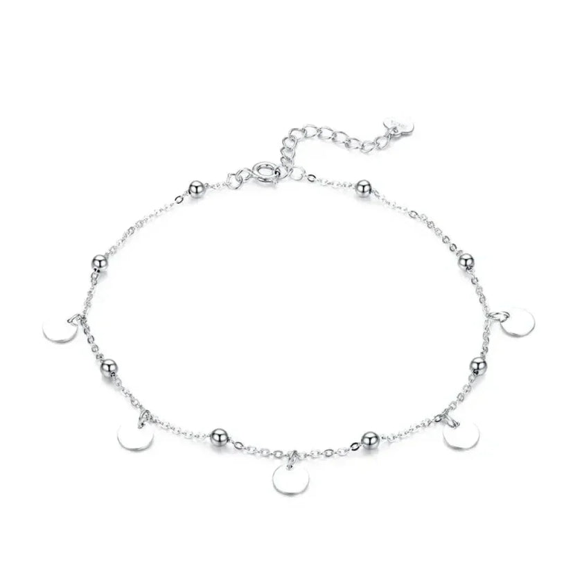 The Modern Geometric 925 Sterling Silver Anklet