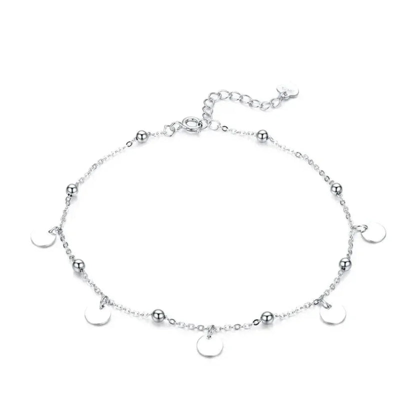 The Modern Geometric 925 Sterling Silver Anklet